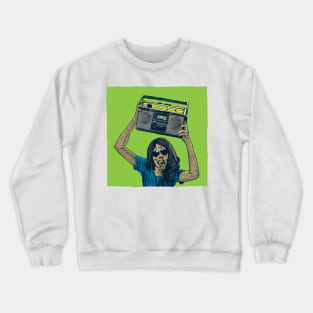 Boom-Box Zombie Crewneck Sweatshirt